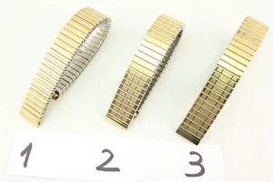 MAGEX FLEX Zugband Flexband Edelstahlband 16mm Goldfarben Top Qualität - Picture 1 of 11