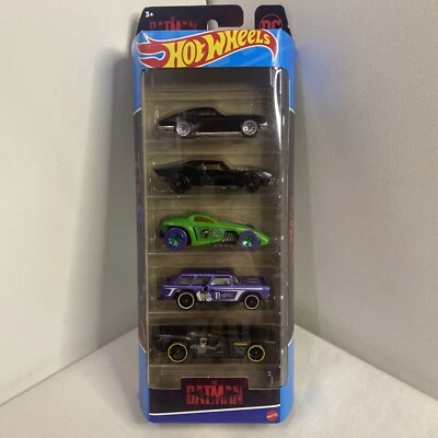 Hot Wheels Pack De 5 Voitures Miniatures 1/64 Métal Mattel 2021 Neuf - Photo 1/4