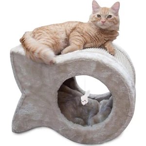 MAJESTIC PET "SCRATCH N'NAP" FISH SCRATCHER-FREE SHIPPING IN THE U.S. - Picture 1 of 4
