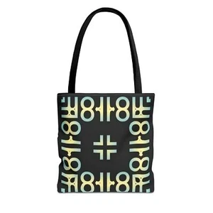 New Chic Tote Bag, Bohemian Style Bag, Eco-Friendly Shopper, Unique Gift - Picture 1 of 21