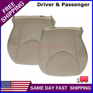 2006-2012 For Toyota RAV4 Driver + Passenger Bottom Perforated Leather Cover - Picture 1 of 17