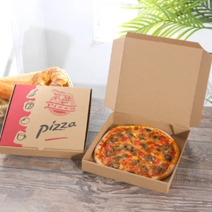 200 cajas de entrega de 12"" para pizza corrugada para llevar fresca pizzería - Imagen 1 de 9
