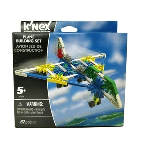 Knex Plane Building Set 67 Pc Fun Toy Kids Love 17034 Avion Jeu De Construction - Picture 1 of 6