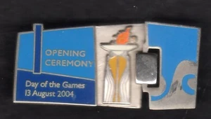 ATHENS 2004. OLYMPIC GAMES. MOVING PIN. OPENING CEREMONY. 1ST DAY. 13/AUG/2004 - Picture 1 of 2