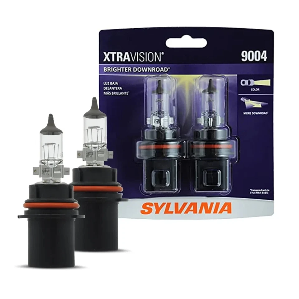SYLVANIA - 9004 XtraVision - Faro halógeno de alto rendimiento (2 bombillas) Foto 1 de 1