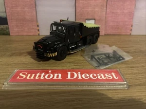Corgi Heavy Haulage Code 3 Scammell Contractor Plain Black Tractor Unit 1/50 - Picture 1 of 4