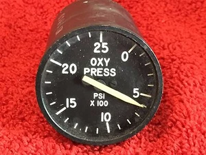 INDICADOR DE PRESIÓN DE OXÍGENO US GAUGE 2" P/N SR-027A - Imagen 1 de 8