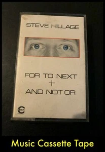 Steve Hillage For to Next + And Not Or - Cassette Tape - Virgin TCV 2244 - Imagen 1 de 3