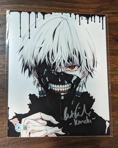 Austin Tindle "Ken Kaneki" Autographed Signed 8x10 - Tokyo Ghoul - Beckett COA Cover