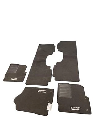 2017-2024 NISSAN TITAN PRO 4X FRONT & REAR INTERIOR FLOOR CARPET GRAY GREY SET 5 Foto 1 de 4