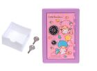 Boîte de rangement à bijoux Sanrio Little Twin Stars avec clé et serrure filles M4