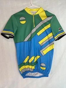 Marilena Italian Made Cycling Jersey size 2 Has A Snag On Arm Please See Photos - Picture 1 of 10