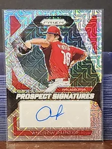 2024 Panini Prizm Prospect Signatures Pulsar Andrew Painter #PS-AP Auto 03/25 - Picture 1 of 2
