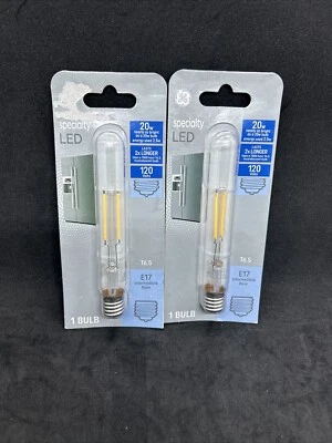 Pack Of 2 GE Specialty LED 20-Watt 5.3-in Soft White Appliance Bulb E17 120 Volt - Image 1 of 2