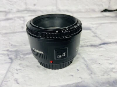 Canon EF 50mm f/1-1.8 II Great Shape. (r - Image 1 of 4