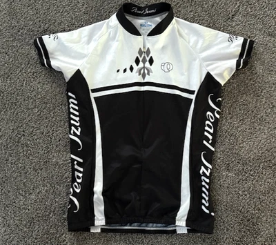 Camiseta deportiva de ciclismo PEARL IZUMI para mujer pequeña negra blanca ¡NUEVA SIN ETIQUETAS! Foto 1 de 4