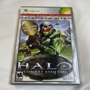 Halo Combat Evolved - Microsoft Xbox Platinum Hits. Complete in Box CIB. Tested! - Picture 1 of 7