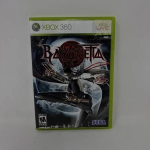 Bayonetta Xbox 360 Video Game Complete with Case Disc Tested Sega Platinum Hits - Picture 1 of 3