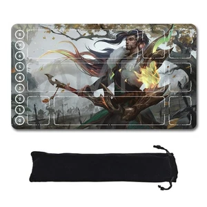 Yasuo -  League Of Legends Riftbound Playmat 24x14 in + Free Storage Bag - Picture 1 of 15