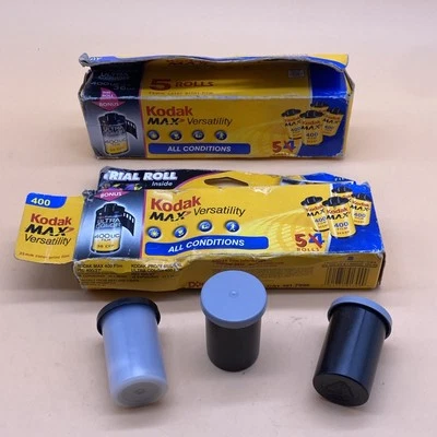 Kodak Max Versatility Lot of 2 400UC 36 exp & 6 400 24 Exp Film 35mm Exp 2007 - Image 1 of 4