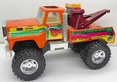 Vintage 70’s Nylint Big Pumpkin Toy Tow Truck Pressed Steel Ford Truck 16” READ - Image 1 of 4