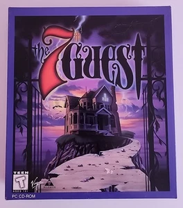 The 7th Guest 1992 PC CD-ROM Video Game Complete Big Box - Horror Adventure VGC - Picture 1 of 6