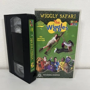 The Wiggles Wiggly Safari VHS Tested and Working With Photos Original Cast - Picture 1 of 11