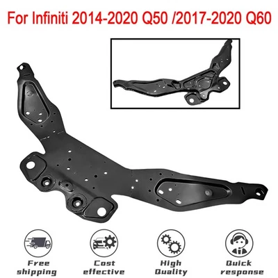 For Infiniti 2014-20 Q50 2017-20 Q60 New AWD Front Cross Member Subframe Bracket Foto 1 de 4