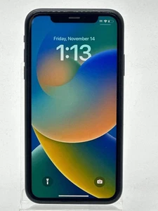 Desbloqueado Apple iPhone XR 128GB 16.6.1 Negro MT362LL/A - Imagen 1 de 7