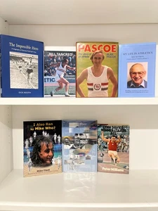 British Athletics Biographies Memoirs Track & Field History Sport Heritage Lot - Picture 1 of 3
