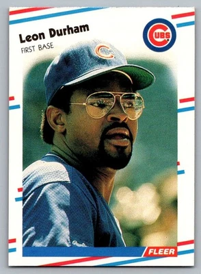 1988 Fleer - Leon Durham #420 - Image 1 of 2