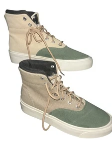 Converse Skid Grip High Top Jungle Cloth Safari/Biscotti/Verde Aceite Reino Unido Talla 7 - Imagen 1 de 6