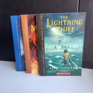 Percy Jackson & Die Olympioniken Bücher 1-3 Set von Rick Riordan - Bild 1 von 9