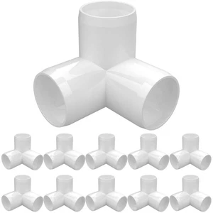 Raccordi in PVC 1" 3 Vie (Confezione da 10) Grado Mobili, Connettore a Gomito 1", Du... - Foto 1 di 7