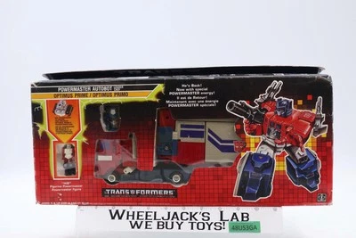Powermaster Optimus Prime 100% Complete W/Box & Insert 1988 G1 Transformers - Image 1 of 4