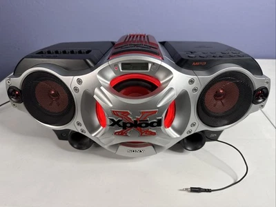 Sony Xplod CFD-G700CP CD Radio Tape mp3 & Cassette Boombox Vintage - Image 1 of 4