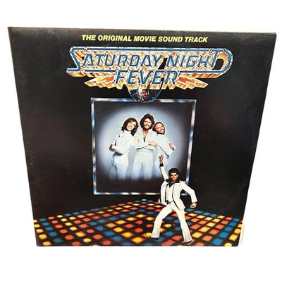 Saturday Night Fever Soundtrack Vintage Vinyl Record Double Album Bee Gees - Image 1 of 4