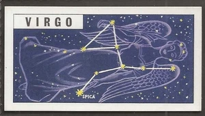 BROOKE BOND (TEA)-OUT INTO SPACE 1956 (ISSUED WITH)-#29- VIRGO - Picture 1 of 2