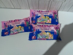 Brachs conversation hearts Go Global/Lot of 3 Bags/8.5 oz/exp 10/2026 - Picture 1 of 4
