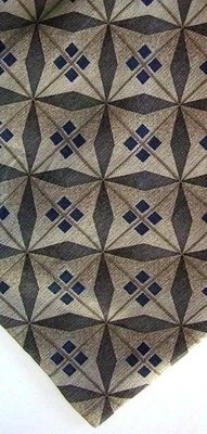 Corbata de cuello geométrica de seda gris Croft & Barrow para hombre 4" x 57" Foto 1 de 2