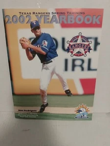 2002 Texas Rangers SPRING TRAINING Jahrbuch A-Rod Cover NEUWERTIG - Bild 1 von 3