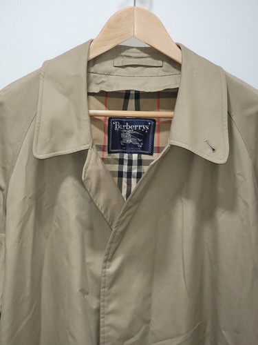 BURBERRY UOMO 44 TRENCH LUNGO CLASSICO NOVA CHECK FODERATO MONOPETTO KAKI