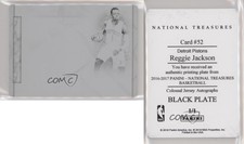 2016-17 Panini National Treasures Printing Plate Black 1/1 Reggie Jackson #52