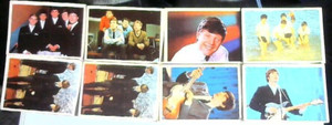 TOP STARS Serie 8 A&BC Trade Gum Cards 1964 abc 5 x Beatles