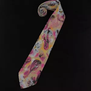Brandini Silk Musical Instrument Pattern Tie Multicolored Jazz Made In Italy - Picture 1 of 8