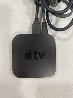Apple TV (2nd Gen) Model A1378 w/ Cables Tested. NO REMOTE - Image 1 of 3