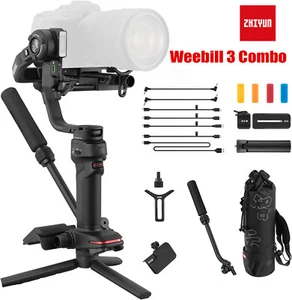 Zhiyun Weebill 3 Combo 3-Axis Gimbal Stabilizer for Canon/Sony/Nikon Camera DSLR - Picture 1 of 6