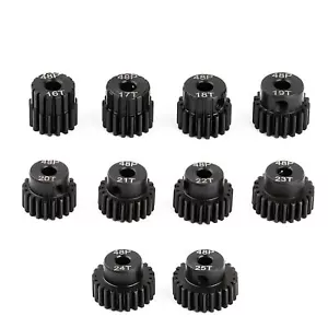 48P 3.17mm Metal Motor Gear Fit for 1/10 Axial SCX10 RC Crawler Car Accessories - Picture 1 of 22