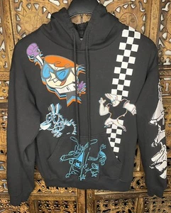 Cartoon Network Hoodie M Ed Edd N Eddy Cow & Chicken Dexters Laboratory #71868 - Picture 1 of 13