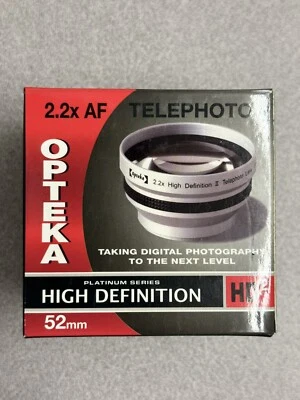 Opteka 2.2 AF TELEPHOTO High Definition Lens - Image 1 of 3